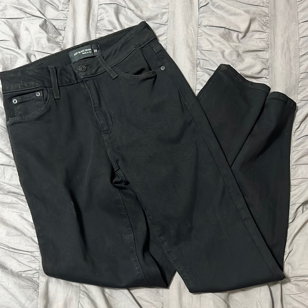 Just Black Denim Black Jeans